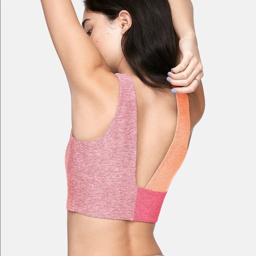 Outdoor Voices Venus Crop Top Flamingo XS
